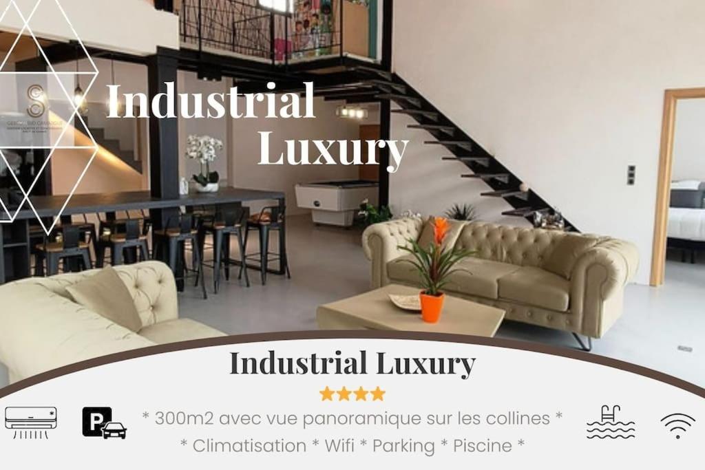 Villa Industrial Luxury Nimes & Arles Beaucaire  Exterior foto
